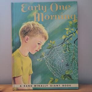 Early One Morning Rand McNally Elf Book 1963 Vintage Early Reader, Vintage